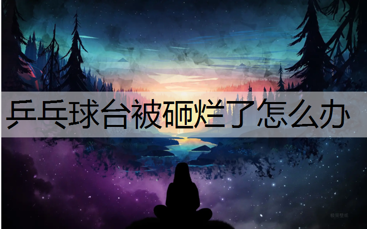 乒乓球台被砸烂了怎么办