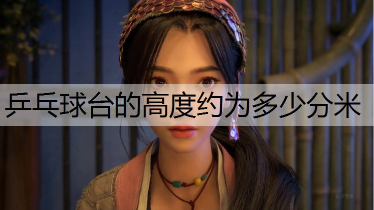 乒乓球台的高度约为多少分米