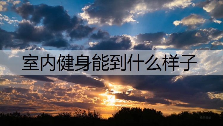 室内健身能到什么样子